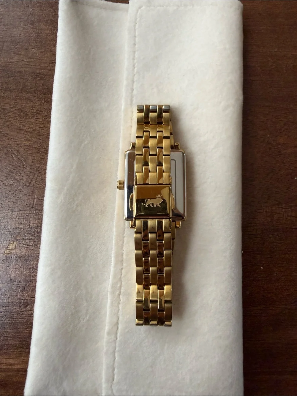 Women's Small Gold Watch - Larsson & Jennings Boyfriend Mini